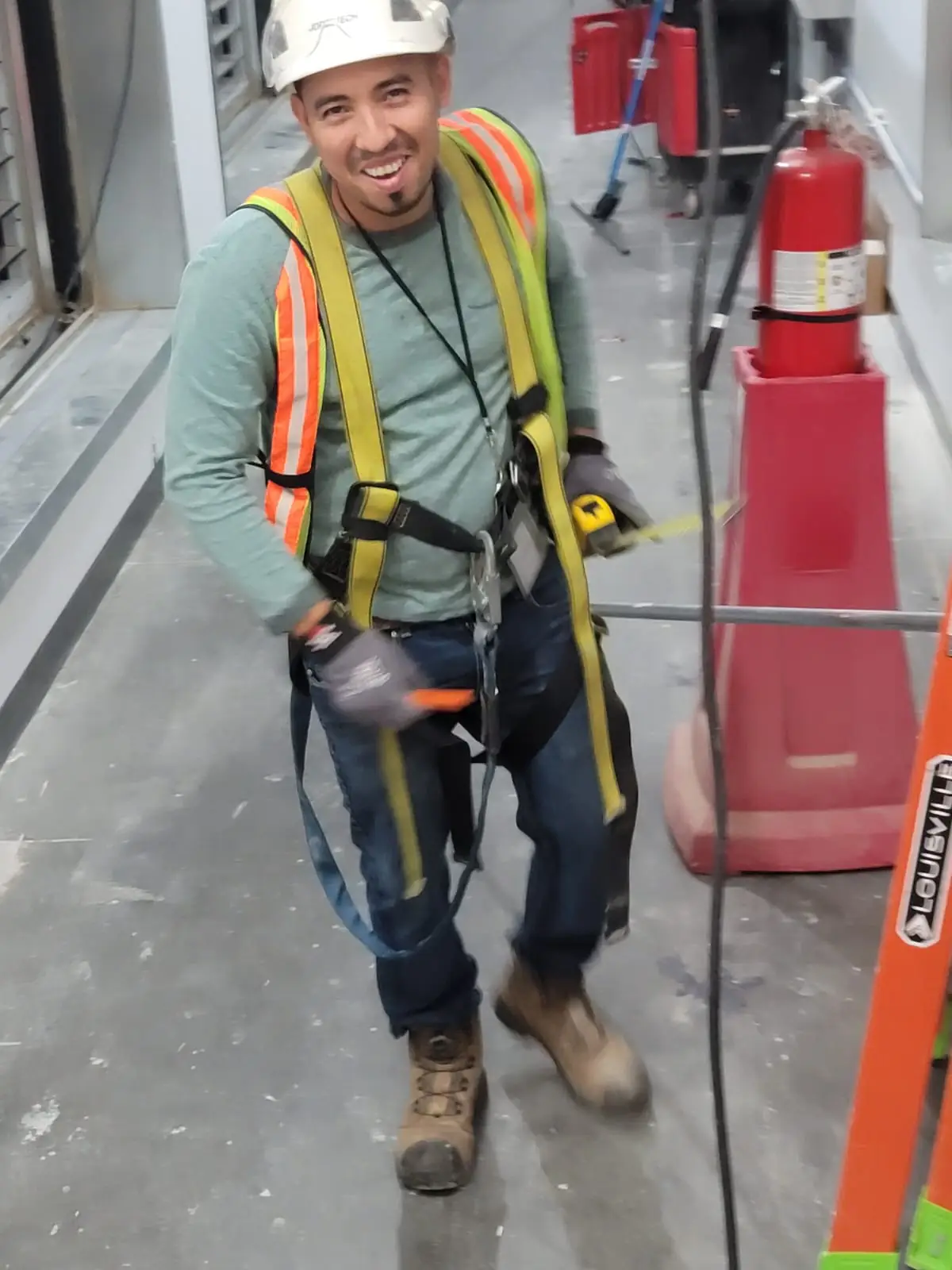 Antonio Romero, licensed electrician